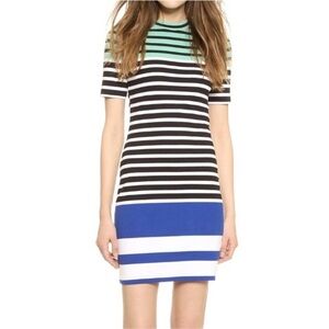 ALEXANDER WANG Striped Mini Dress size Medium